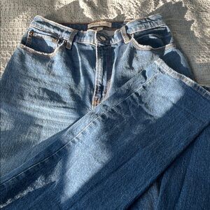 Abercrombie 90s straight ultra high rise Denim Jeans